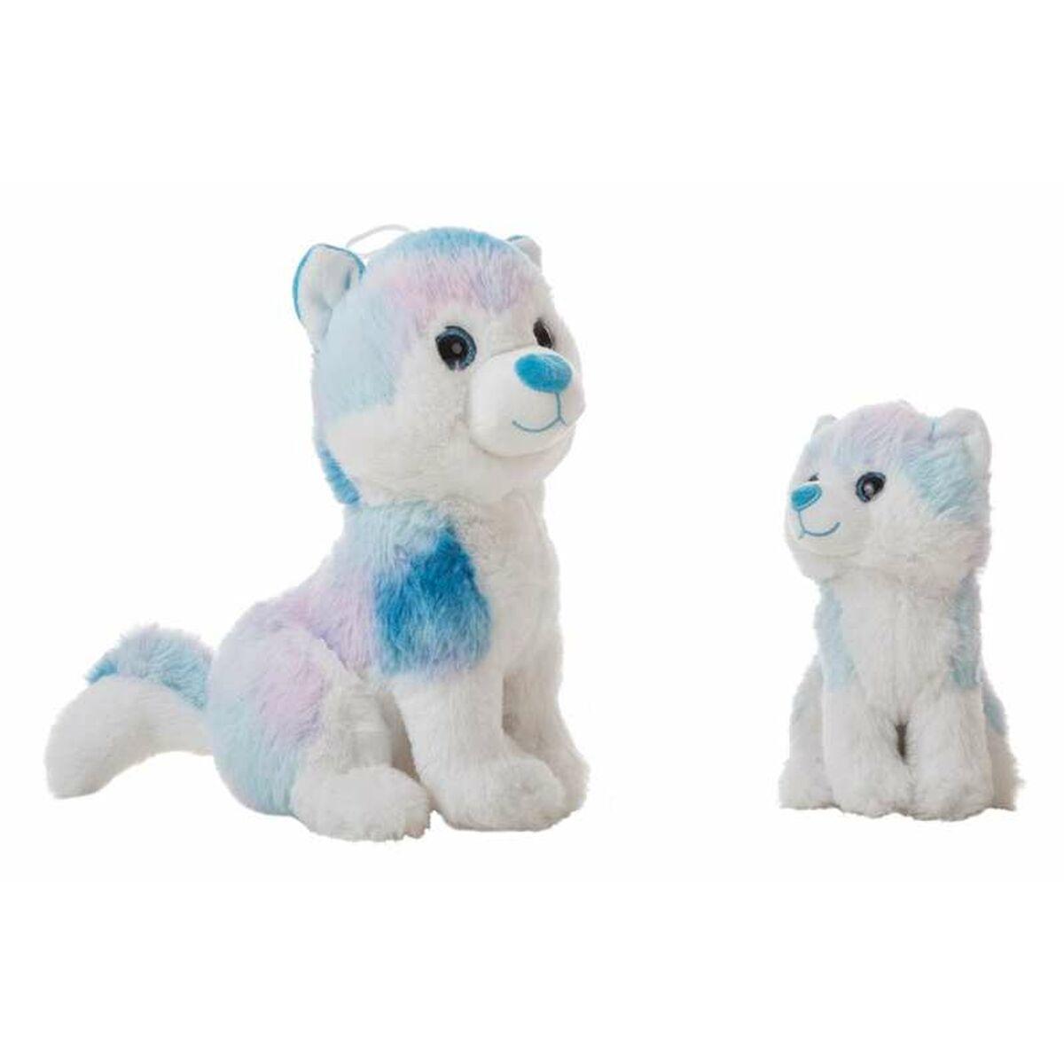 Bamse Blå Husky 28 cm