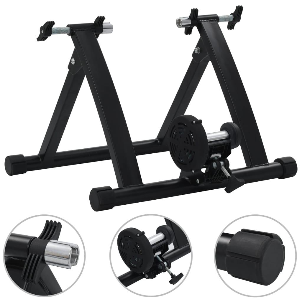 Rulletræner 26"-28" stål sort