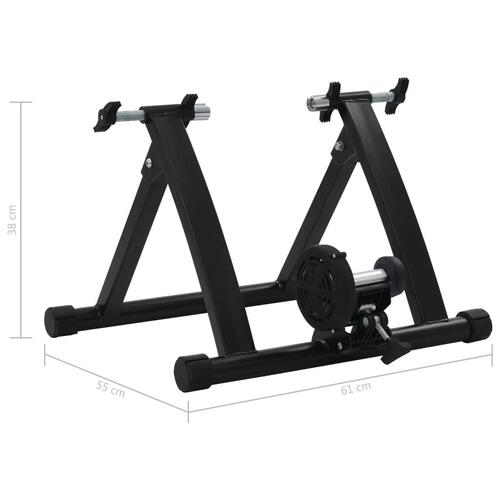 Rulletræner 26"-28" stål sort
