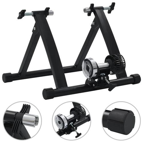 Rulletræner 26"-28" stål sort