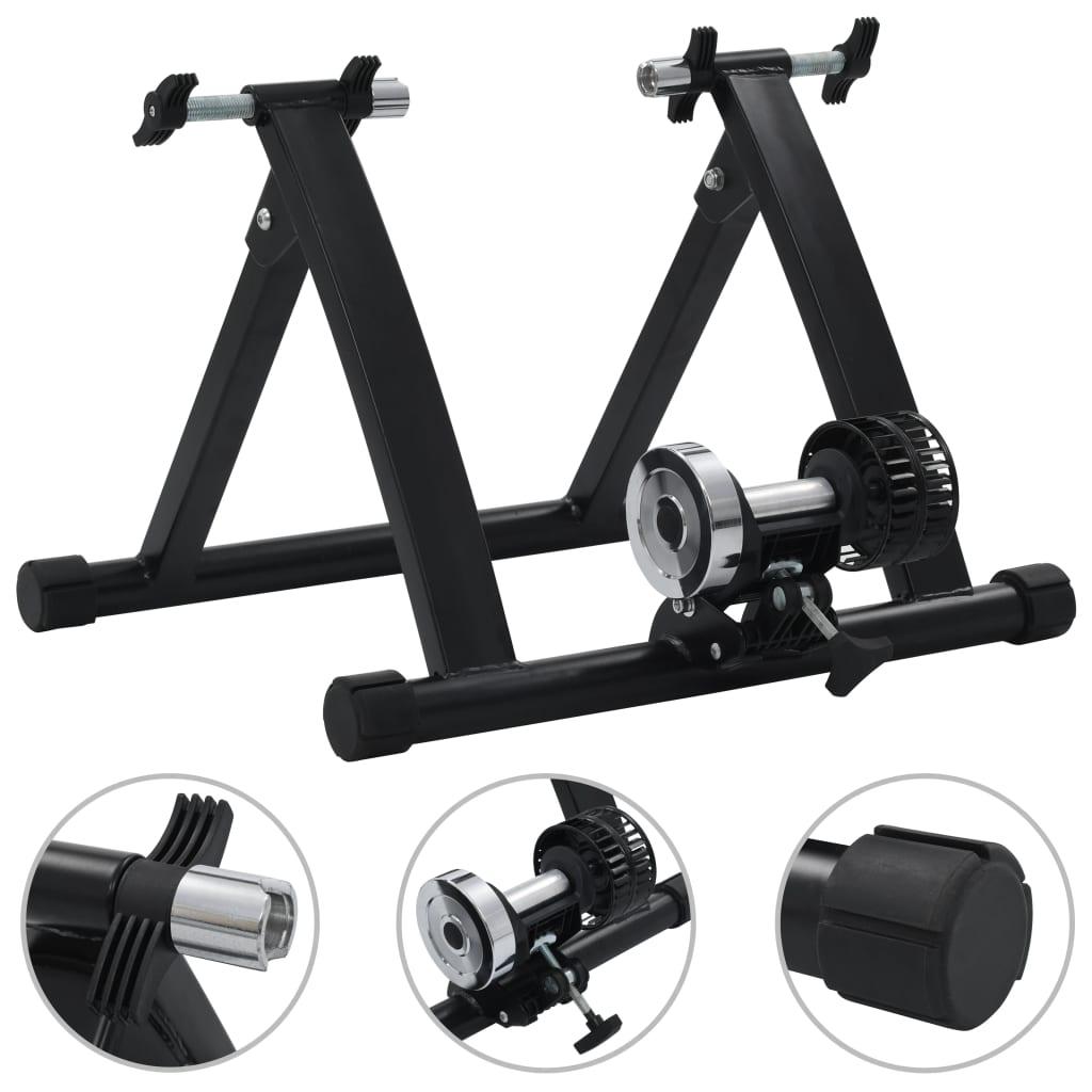 Rulletræner 26"-28" stål sort