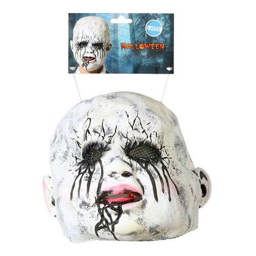 Maske Halloween Hvid