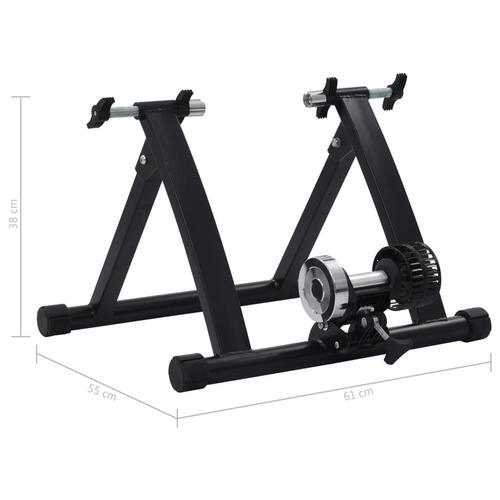 Rulletræner 26"-28" stål sort
