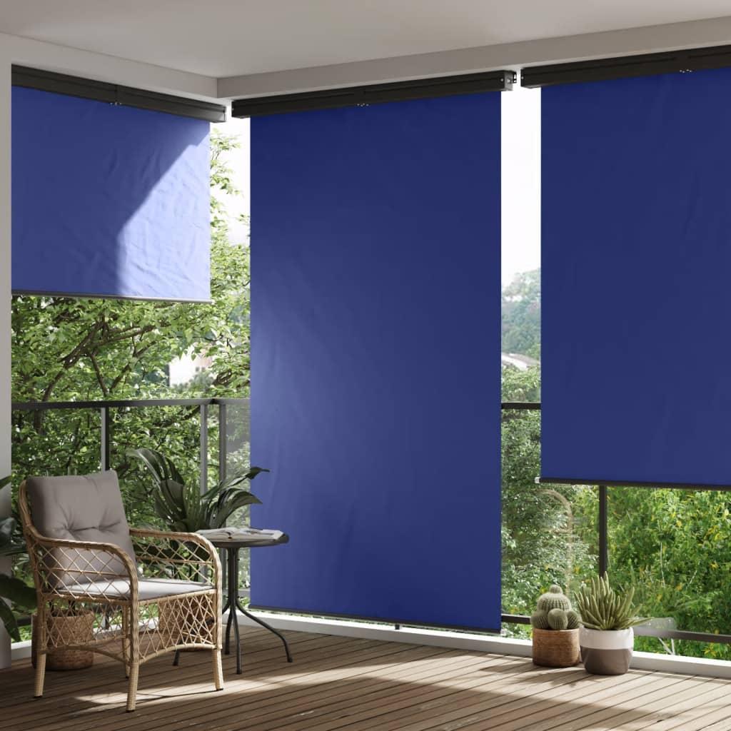 Sidemarkise til altan 145x250 cm blå