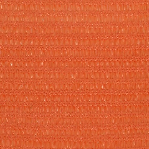 Solsejl 2,5 × 4 m i HDPE - orange, rektangulært