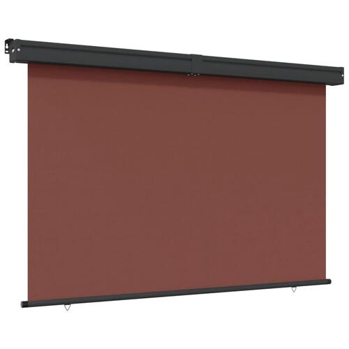 Sidemarkise til altan 145x250 cm brun