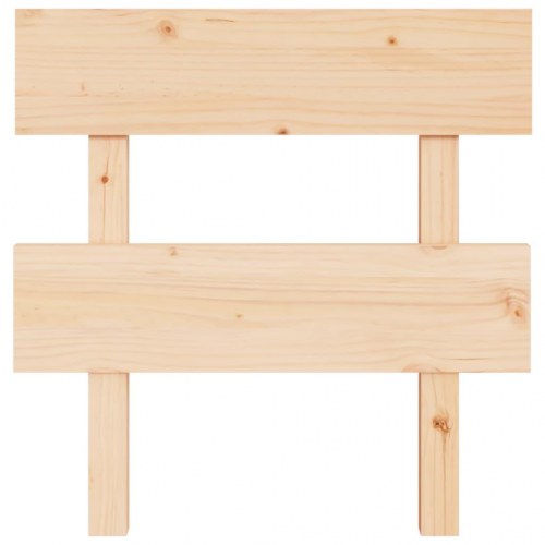 Sengegavl i massivt fyrretræ 93,5 x 3 x 81 cm