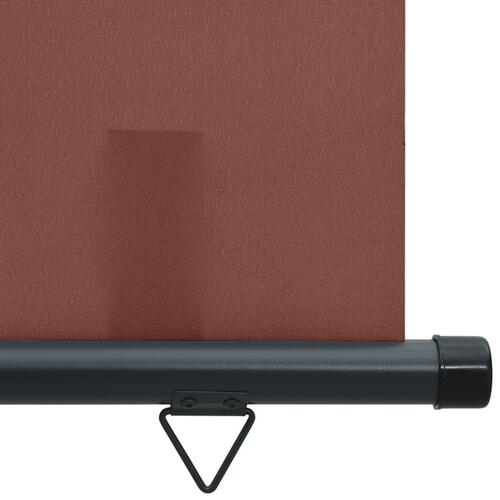 Sidemarkise til altan 145x250 cm brun