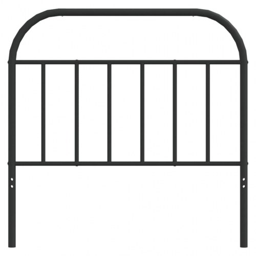Udskiftningsgavl i metal 100 cm - sort