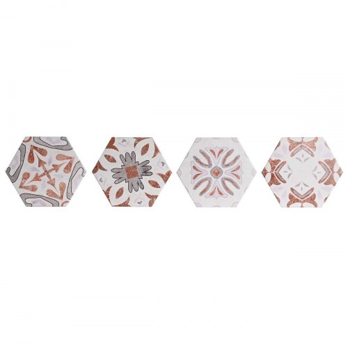Varmebrikker - sæt af 4, 10,8 x 10,8 x 0,7 cm