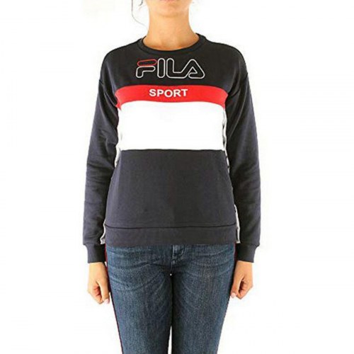 Fila sweatshirt uden hætte til kvinder 682853 - blå - XS
