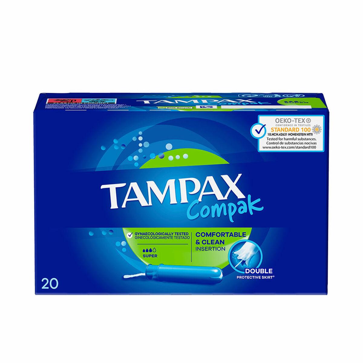 Tamponer Super Tampax Compak - 20 stk. billede