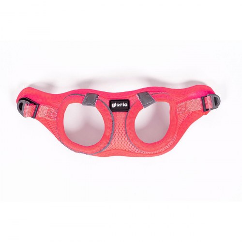 Gloria Trek Star hundesele - Pink XS (hals 27-28 cm, bryst 31-34,6 cm)