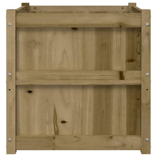 Plantekasse 60x60x60 cm imprægneret fyrretræ