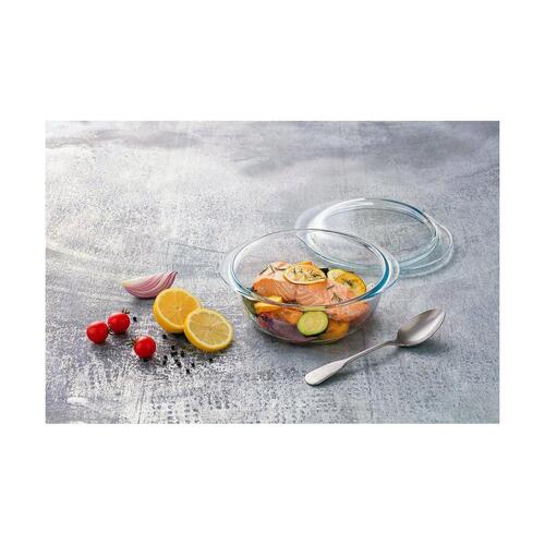 Gryde Med Låg Pyrex Essentials Gennemsigtig Glas 2,1 L