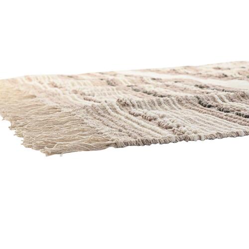 Tæppe Frynse Boho Polyester Bomuld (160 x 230 cm)