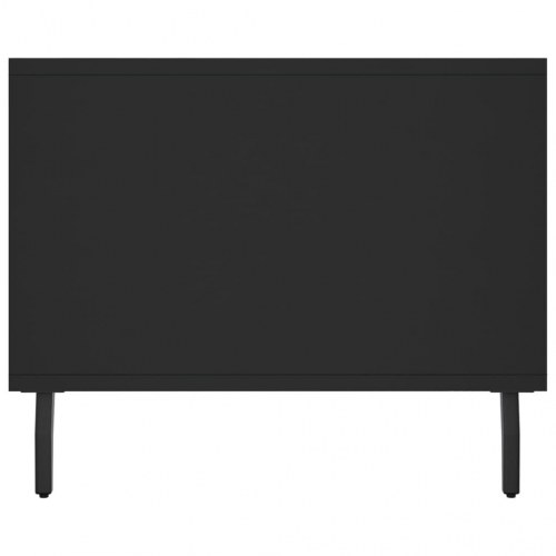 Sofabord 102x50x40 cm konstrueret træ sort