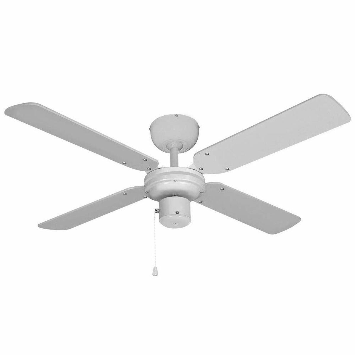 Loftsventilator Edm 33802 Báltico Hvid 102