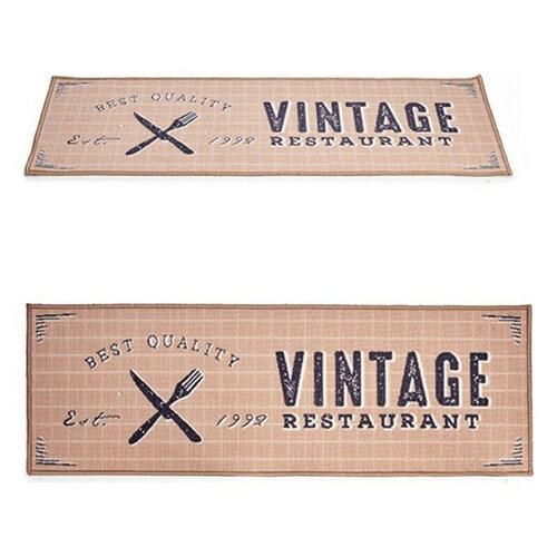 Tæppe Restaurant Beige 40 x 120 cm