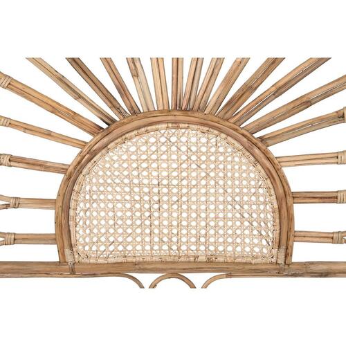 Sengegavl Natur Solsikke 100 x 4 x 90 cm 100 x 4 x 126 cm Bambus
