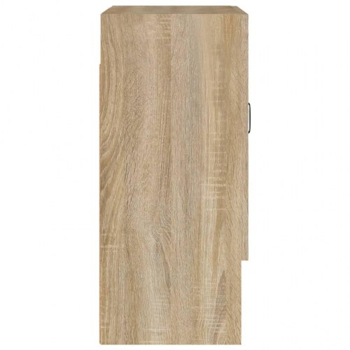 Vægskab 60×31×70 cm i konstrueret træ - sonoma-eg