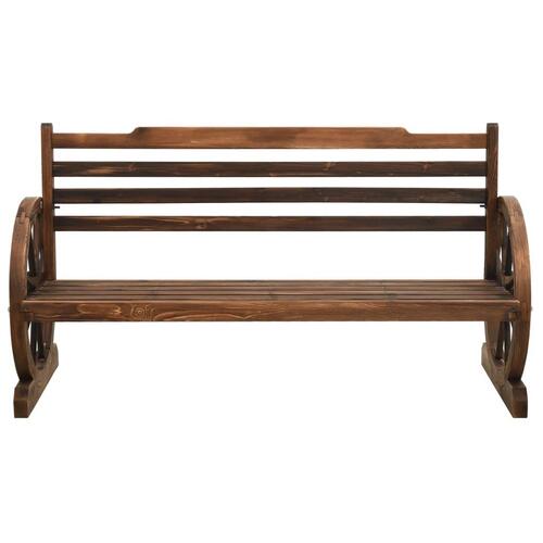 Havebænk 142 cm massivt fyrretræ
