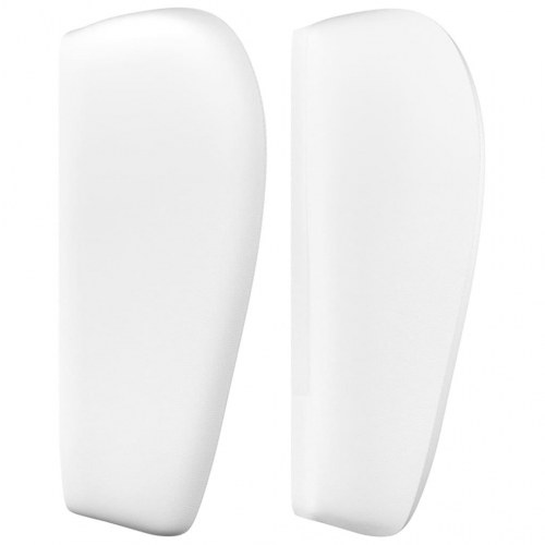 Sengegavl med kanter 93 x 23 x 78/88 cm - hvid