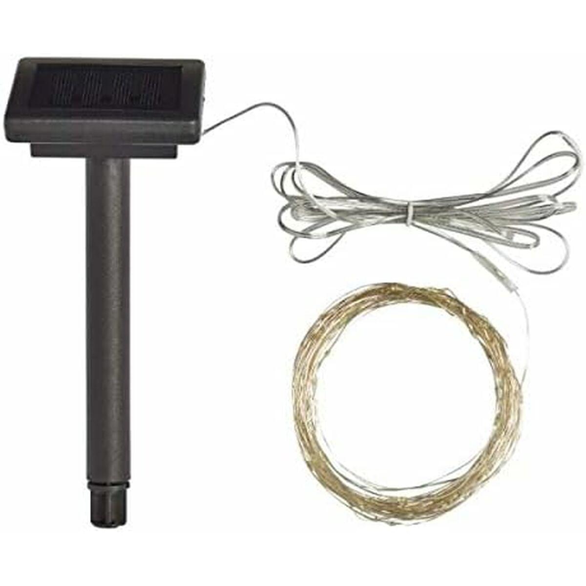 Solcelle lyskæde LED Super Smart Luciole - koldt hvidt lys, 100 dioder