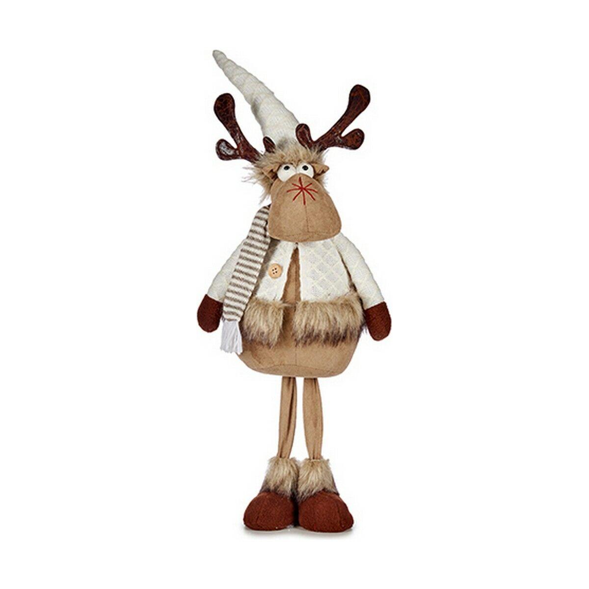 Juledekoration rensdyr Krist+ - hvid/brun, 24 × 63 × 27 cm