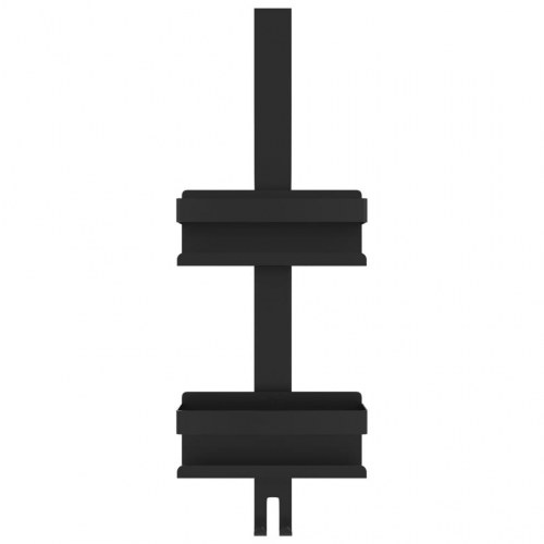 Brusehylde med ophæng børstet 304 rustfrit stål matsort