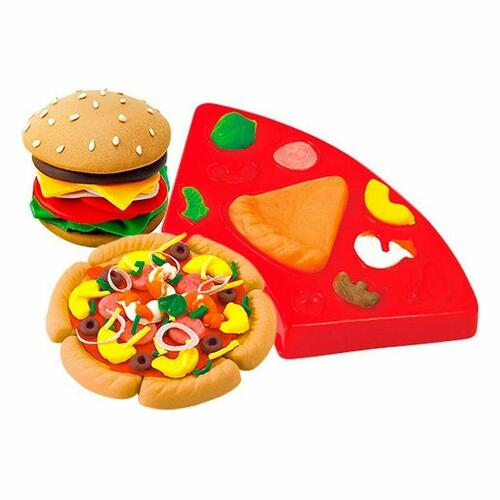 Modellervoks Spil Colorbaby Burger & Sandwich Multifarvet (19 Dele)