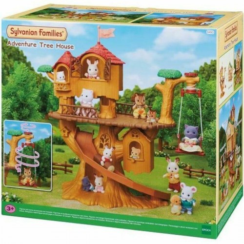 Sylvanian Families Adventure Tree House - dukkehus til leg fra 3 år
