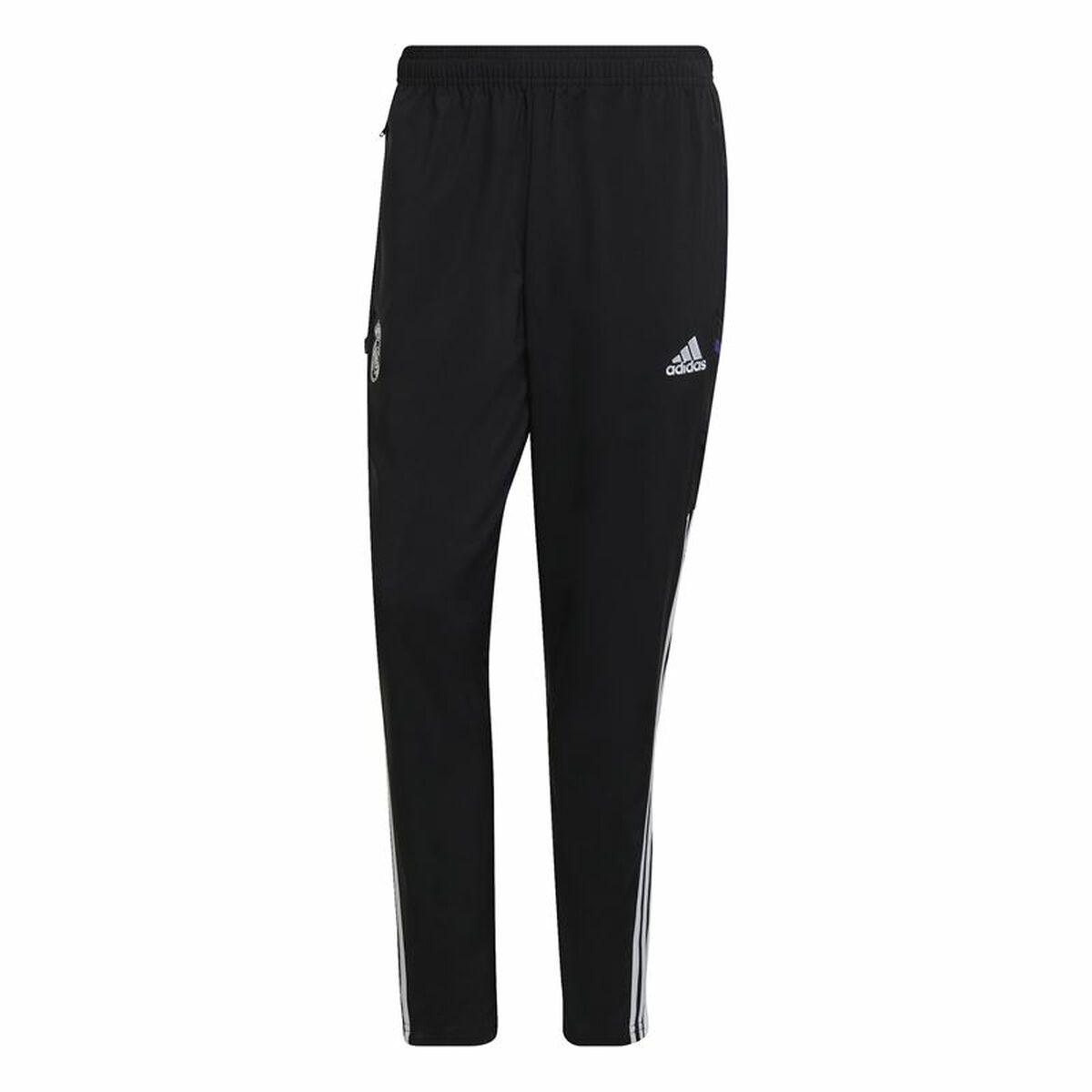 Træningsbukser til fodbold til voksne Adidas Condivo Real Madrid 22 Sort Mænd XL