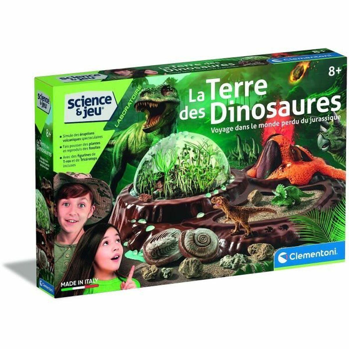 Clementoni Science & Game - Dinosaurernes verden eksperiment-sæt (8+)