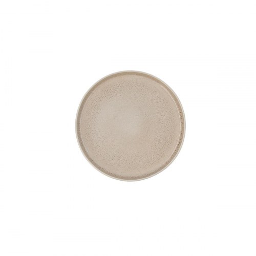 Ariane flad middagstallerken Porous beige keramik Ø21 cm - 4 stk.
