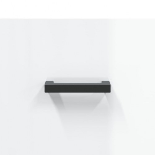 Tv-bord 150x36x30 cm konstrueret træ hvid højglans