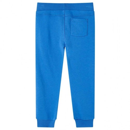 Joggingbukser til børn str. 104 - blå sweatpants med snøre