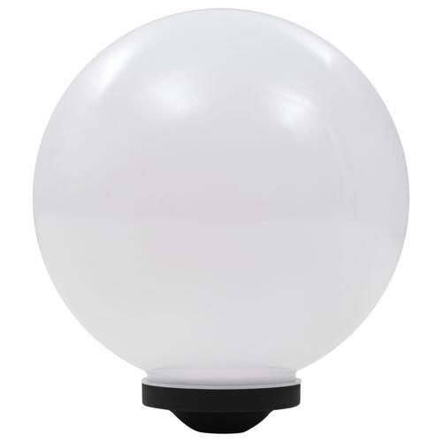 LED-solcellelamper 2 stk. 30 cm rund RGB-farver