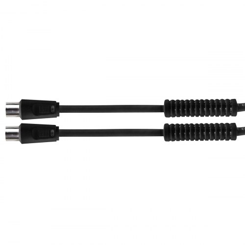 DCU Tecnologic antennekabel 4331-DI - 1,5 m, hvid/sort