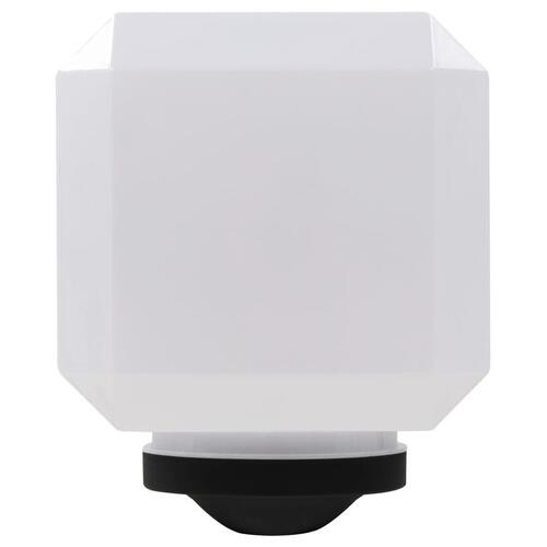 Udendørs solcellelamper 3 stk. LED kubeform 20 cm RGB