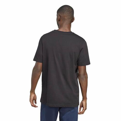 Kortærmet T-shirt til Mænd Adidas ESSENTIAL TEE IA4873 Sort S