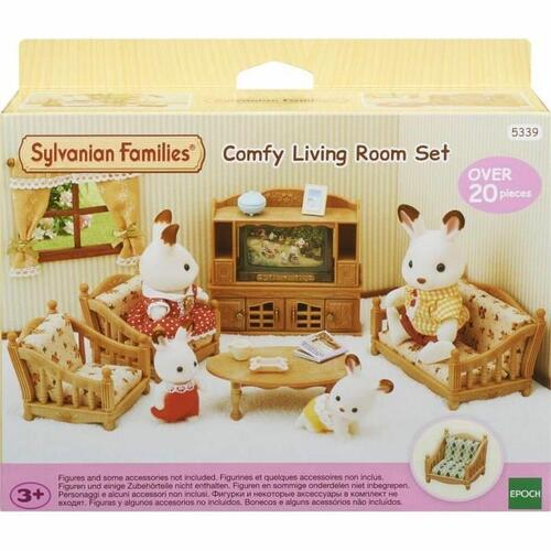 Sylvanian Families Comfy Living Room Set - playset