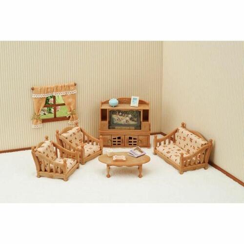 Sylvanian Families Comfy Living Room Set - playset