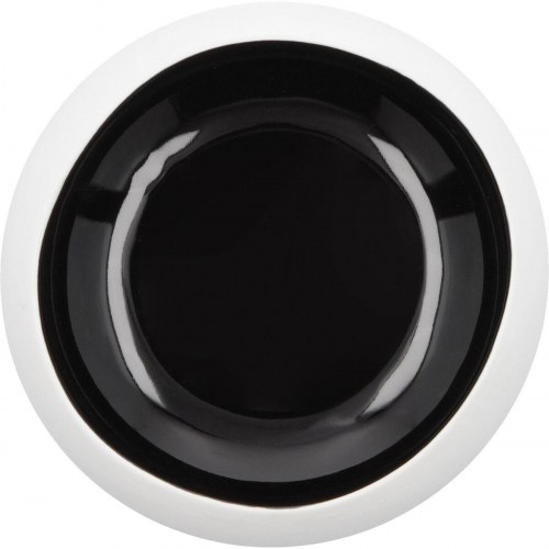 Ariane dyb tallerken Organic keramik, sort, Ø 16 cm (6 stk.)