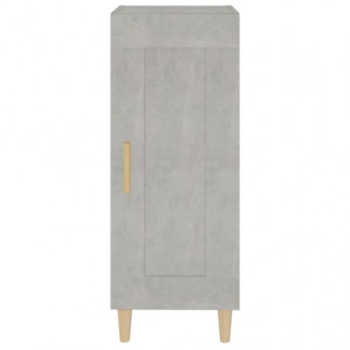 Skænk 34,5 × 34 × 90 cm i konstrueret træ - betongrå