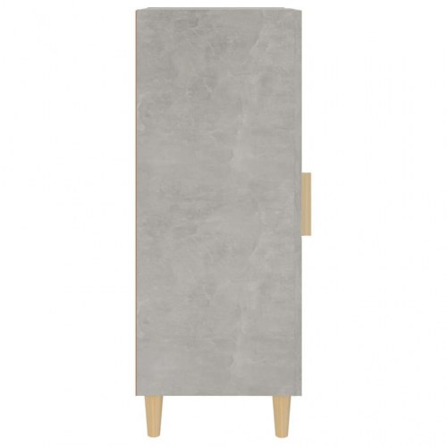 Skænk 34,5 × 34 × 90 cm i konstrueret træ - betongrå