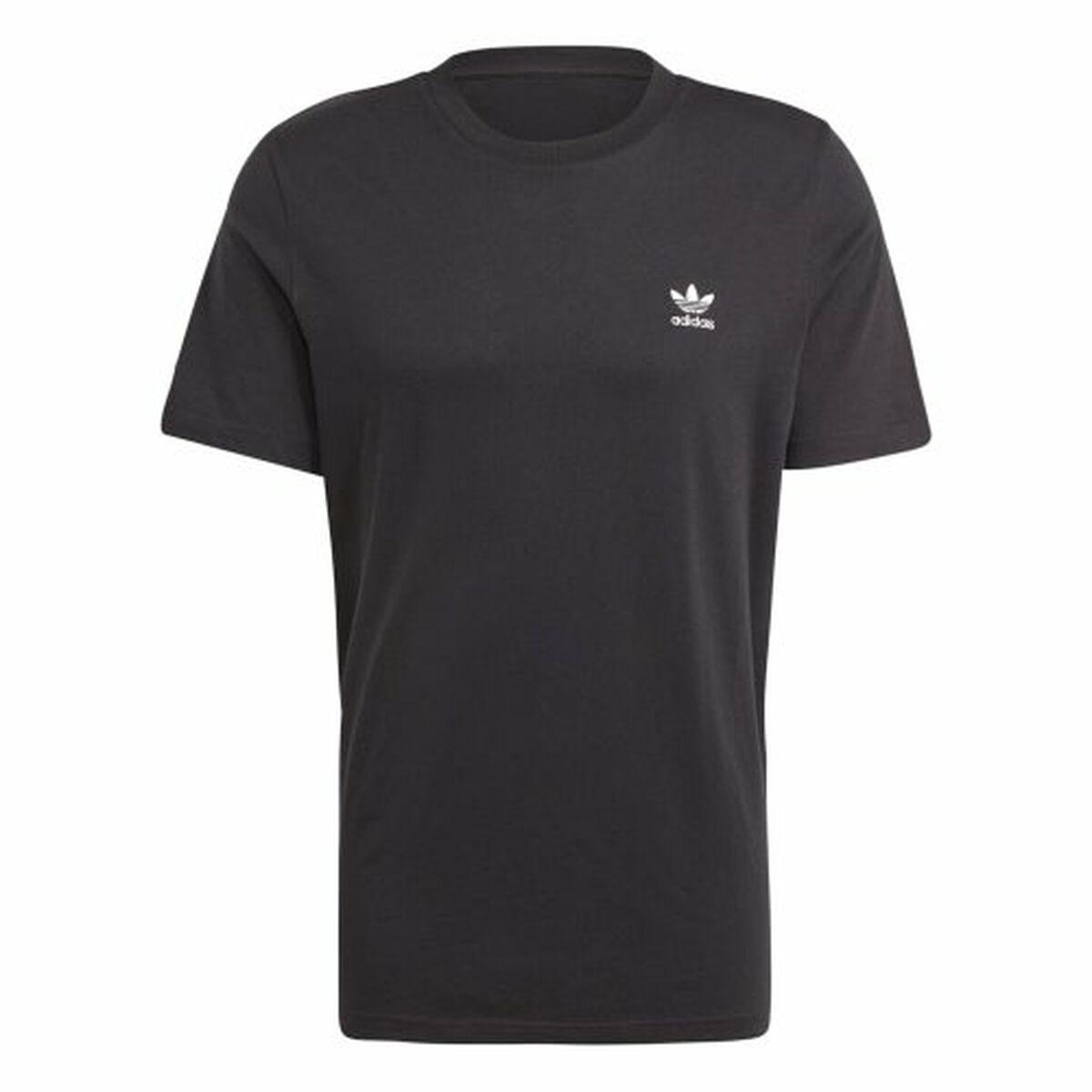 Kortærmet T-shirt til Mænd Adidas ESSENTIAL TEE IA4873 Sort XL