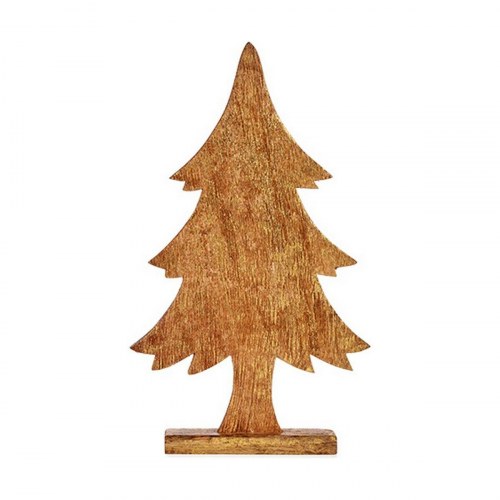 Juletræ dekoration - Krist+ gylden træ, 49,5 cm