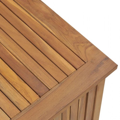 Opbevaringsboks til haven i massivt teaktræ - 114 × 50 × 58 cm