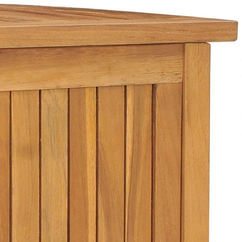 Opbevaringsboks til haven i massivt teaktræ - 114 × 50 × 58 cm